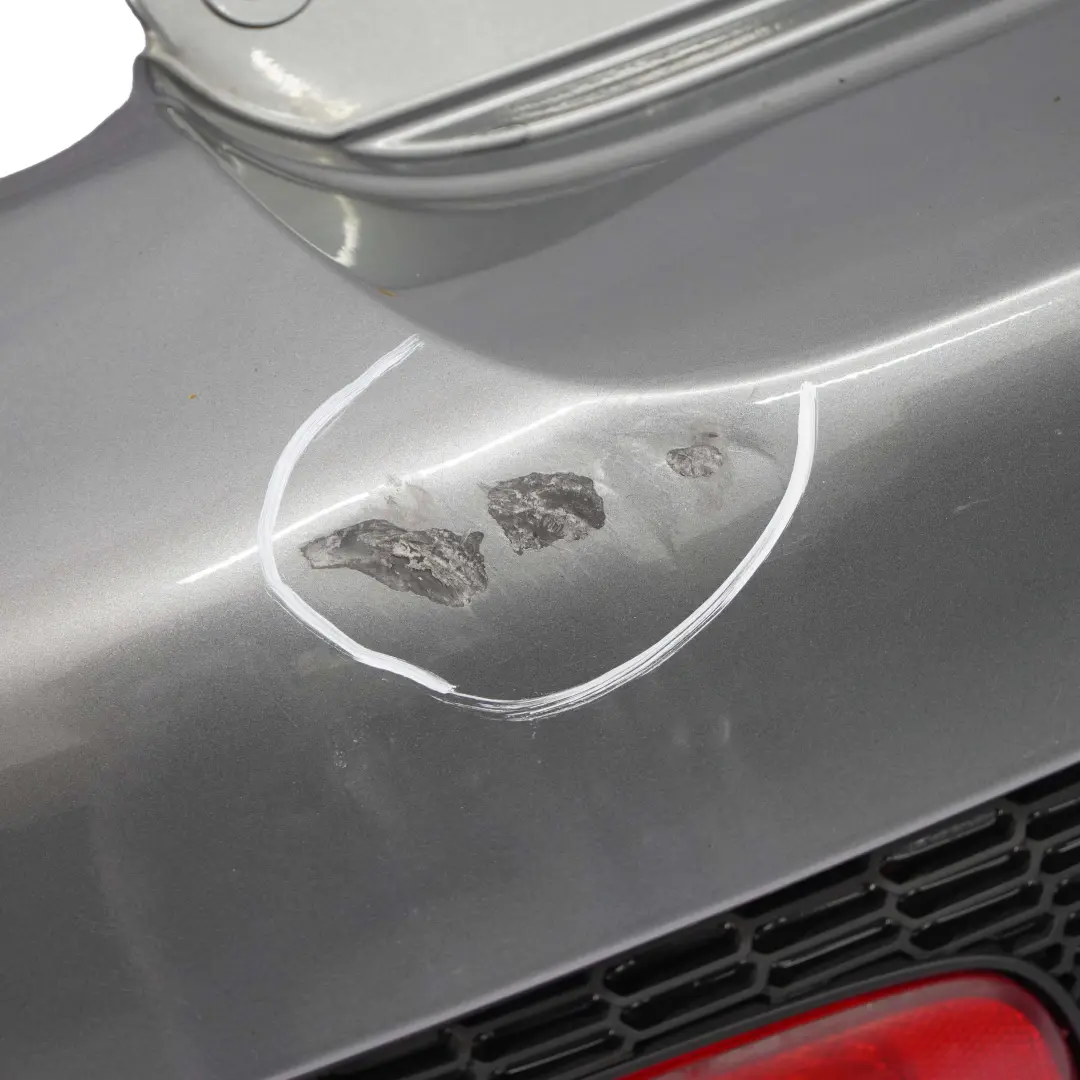 Mini Cooper S R56 R57 Complete Rear Bumper Trim Panel Dark Silver Metallic - 871 - SKU 0430252-DS7 - Part number 0430252