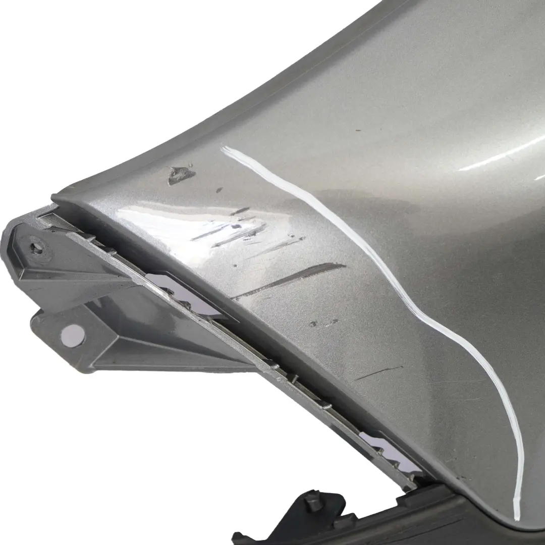 Mini Cooper S R56 R57 Complete Rear Bumper Trim Panel Dark Silver Metallic - 871 - SKU 0430252-DS7 - Part number 0430252