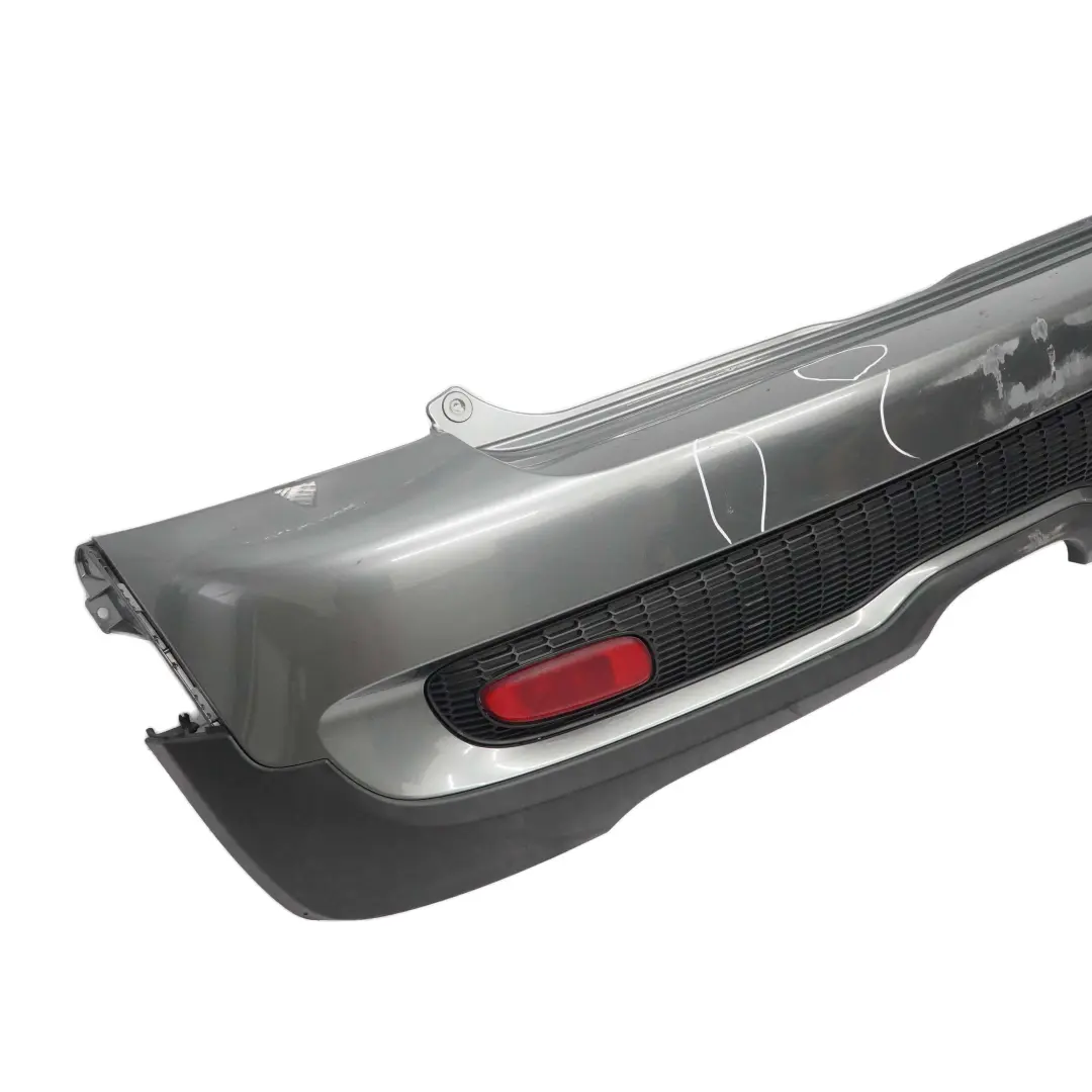 Mini R56 R57 Rear Bumper Cooper S Complete Trim Panel Dark Silver Metallic - 871 - SKU 0430252-DS8 - Part number 0430252