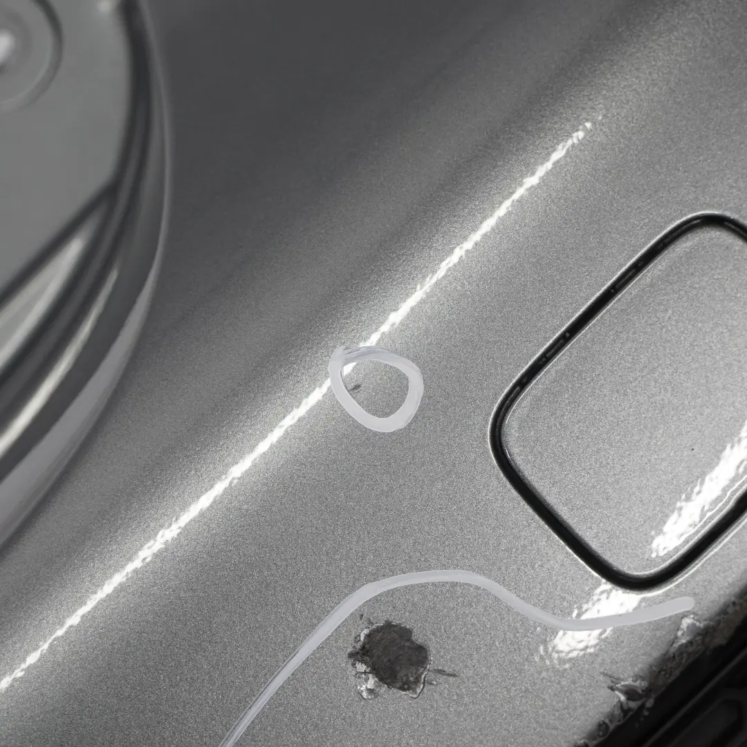 Stossfänger Hinten Dark Silver Silber Metallic - 871 für Mini Cooper S R56 R57 mit Teilenummer 0430252 Mini Cooper S R56 R57 Stossfänger Hinten Dark Silver Silber Metallic - 871 - SKU 0430252-DS8 - Teilenummer 0430252