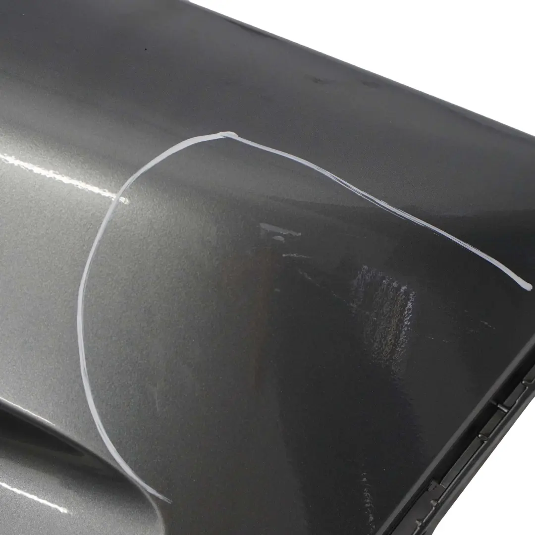 Bumper Cooper S Complete Trim Panel Dark Silver Metallic - 871 to Mini R56 R57 Rear with Part number 0430252 Mini R56 R57 Rear Bumper Cooper S Complete Trim Panel Dark Silver Metallic - 871 - SKU 0430252-DS8 - Part number 0430252