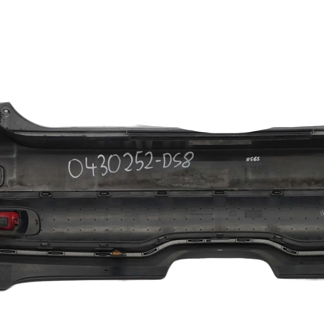 Bumper Cooper S Complete Trim Panel Dark Silver Metallic - 871 to Mini R56 R57 Rear with Part number 0430252 Mini R56 R57 Rear Bumper Cooper S Complete Trim Panel Dark Silver Metallic - 871 - SKU 0430252-DS8 - Part number 0430252
