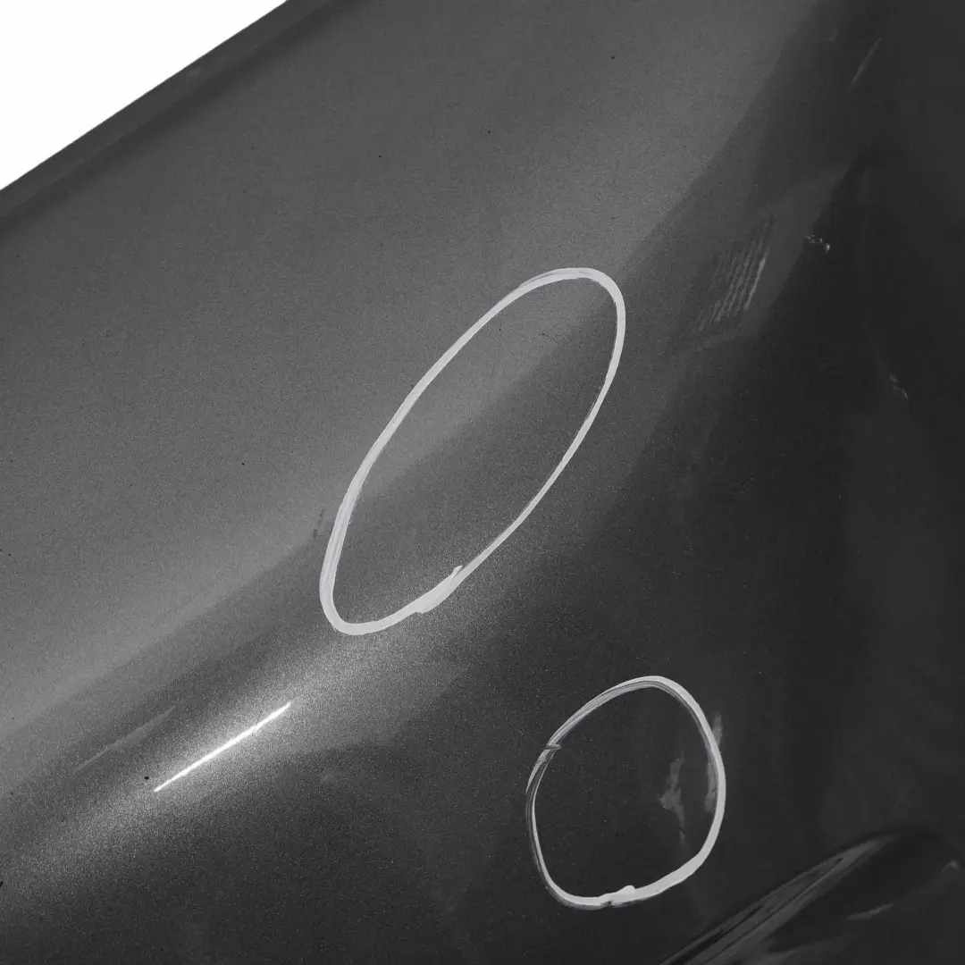 Stossfänger Hinten Dark Silver Silber Metallic - 871 für Mini Cooper S R56 R57 mit Teilenummer 0430252 Mini Cooper S R56 R57 Stossfänger Hinten Dark Silver Silber Metallic - 871 - SKU 0430252-DS9 - Teilenummer 0430252