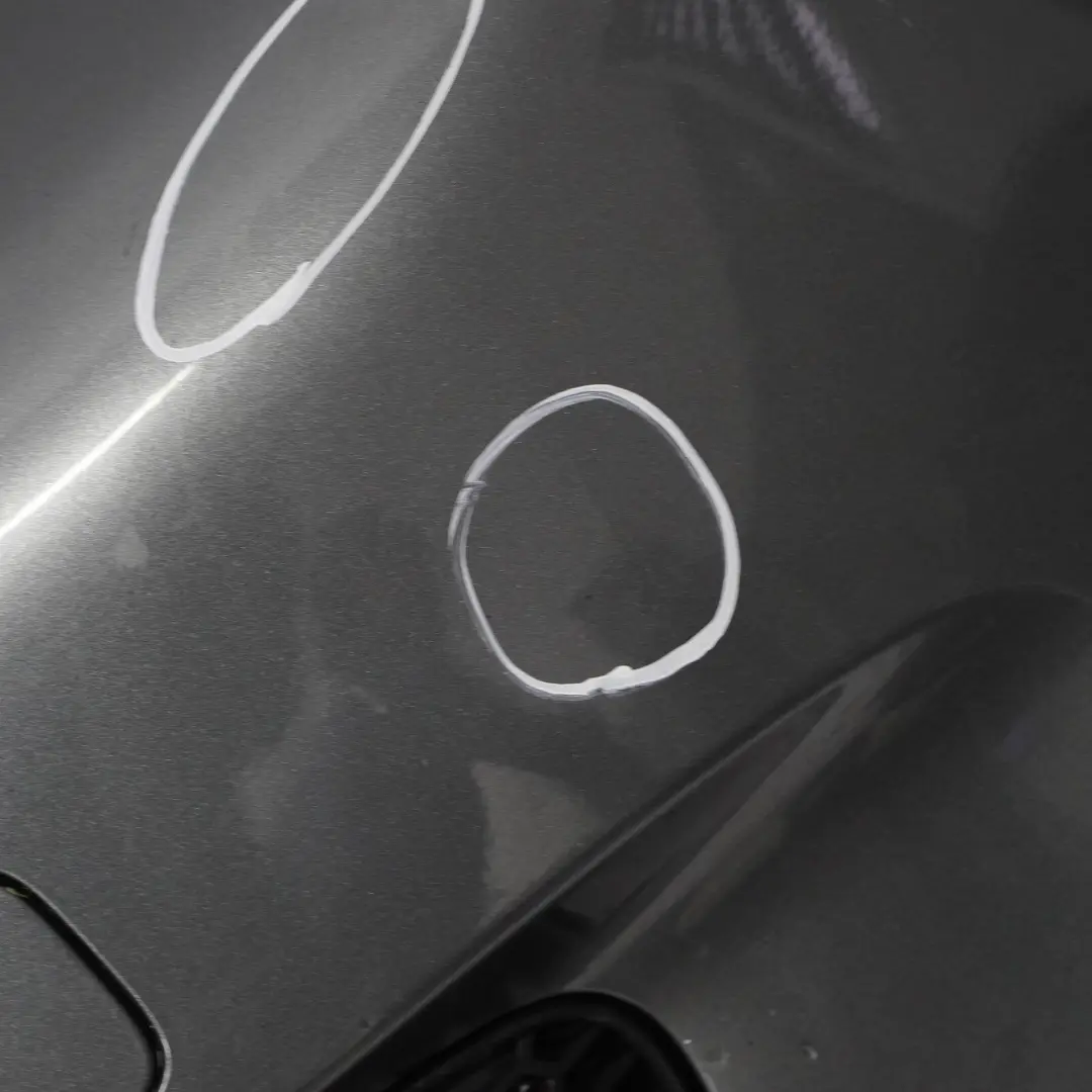 Bumper Cooper S Complete Trim Panel Dark Silver Metallic - 871 to Mini R56 R57 Rear with Part number 0430252 Mini R56 R57 Rear Bumper Cooper S Complete Trim Panel Dark Silver Metallic - 871 - SKU 0430252-DS9 - Part number 0430252