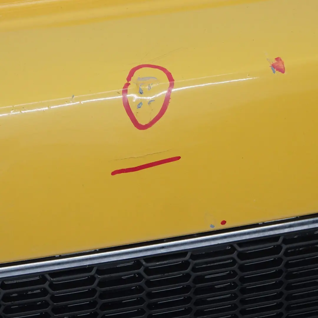 Mini Cooper S R56 R57 Stossfänger Hinten Mellow Yellow Gelb - A58 - SKU 0430252-MY2 - Teilenummer 0430252
