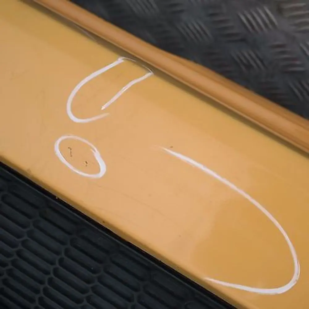 BMW MINI Cooper S R56 R57 PDC Rear Bumper Trim Panel Mellow Yellow - A58 - SKU 0430252-MYE - Part number 0430252-MYE