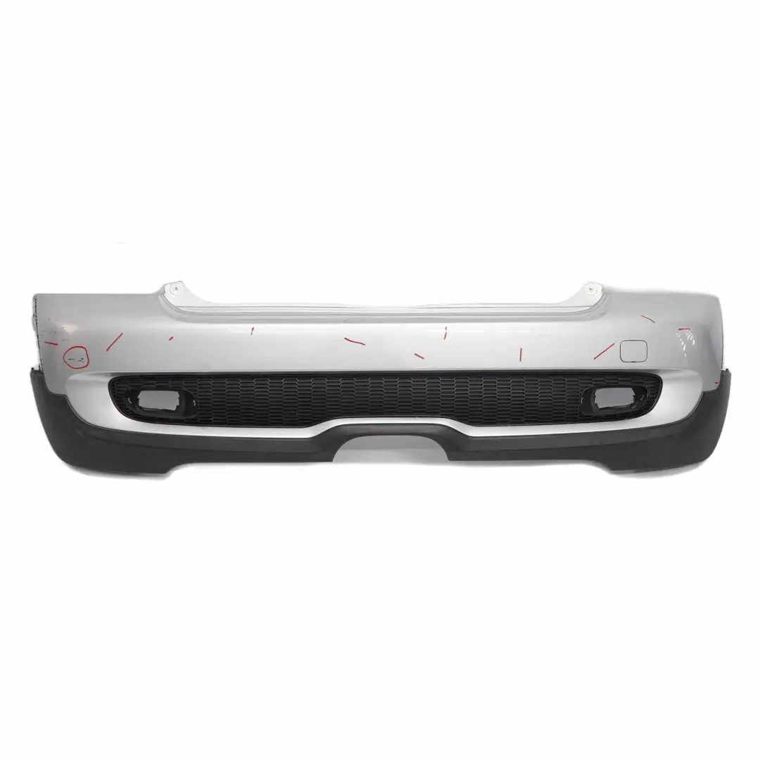 Mini Cooper S R56 R57 PDC Rear Bumper Trim Panel Pure Silver - 900 - SKU 0430252-PS - Part number 0430252