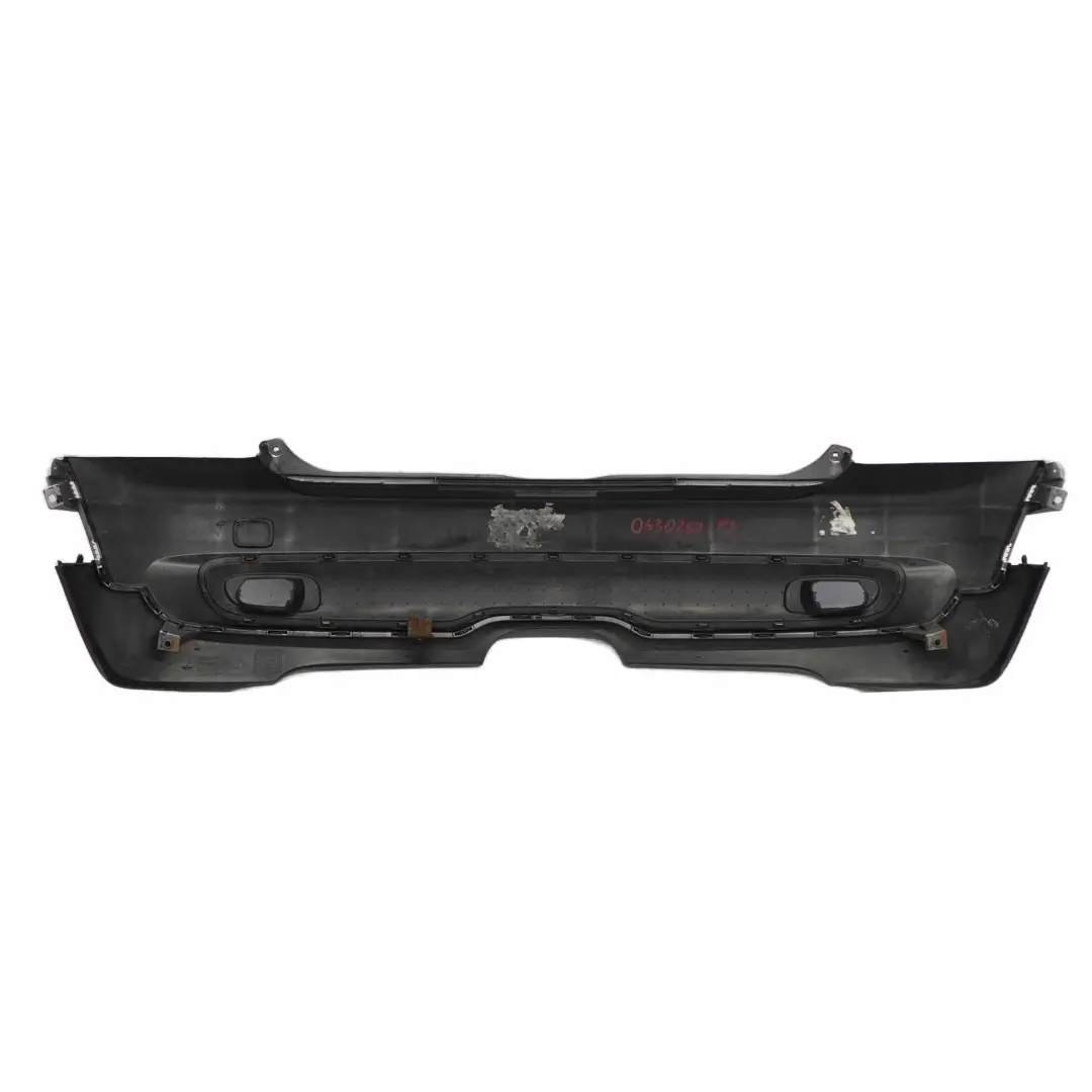 Mini Cooper S R56 R57 PDC Stossfänger Hinten Pure Silver Silber - 900 - SKU 0430252-PS - Teilenummer 0430252
