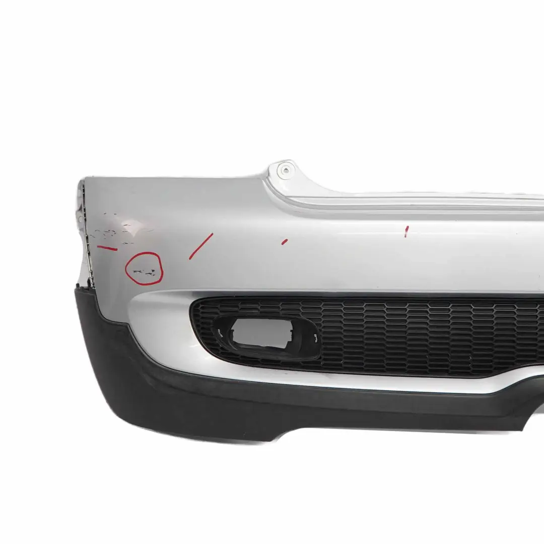 Mini Cooper S R56 R57 PDC Paraurti posteriore Argento puro - 900 - SKU 0430252-PS - Numero di parte 0430252