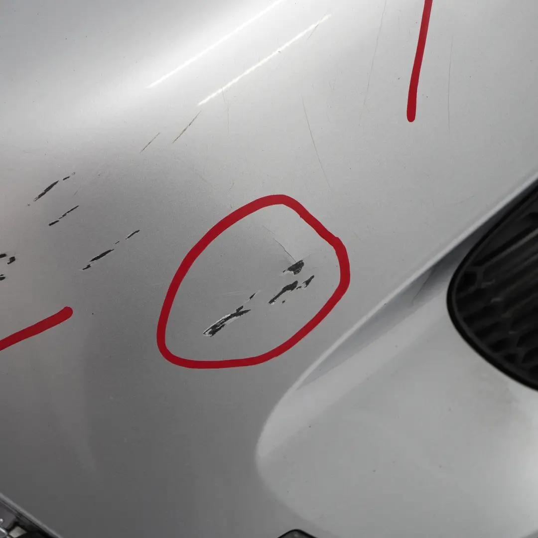 Mini Cooper S R56 R57 PDC Paraurti posteriore Argento puro - 900 - SKU 0430252-PS - Numero di parte 0430252