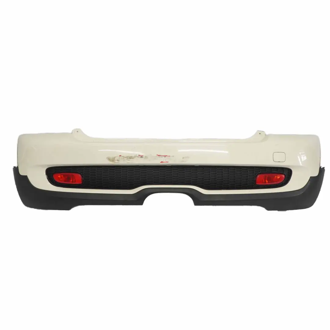 Bumper Cooper S Complete Trim Panel Pepper White 850 to Mini R56 R57 Rear with Part number 0430252 Mini R56 R57 Rear Bumper Cooper S Complete Trim Panel Pepper White 850 - SKU 0430252-PW1 - Part number 0430252