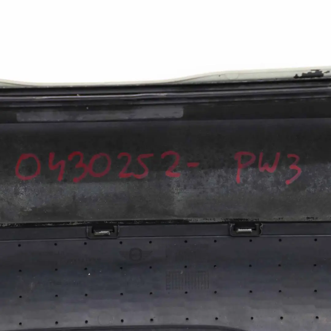 paraurti posteriore completo pannello Cooper S Pepper White 850 per Mini R56 R57 con numero di parte 0430252 Mini R56 R57 paraurti posteriore completo pannello Cooper S Pepper White 850 - SKU 0430252-PW3 - Numero di parte 0430252