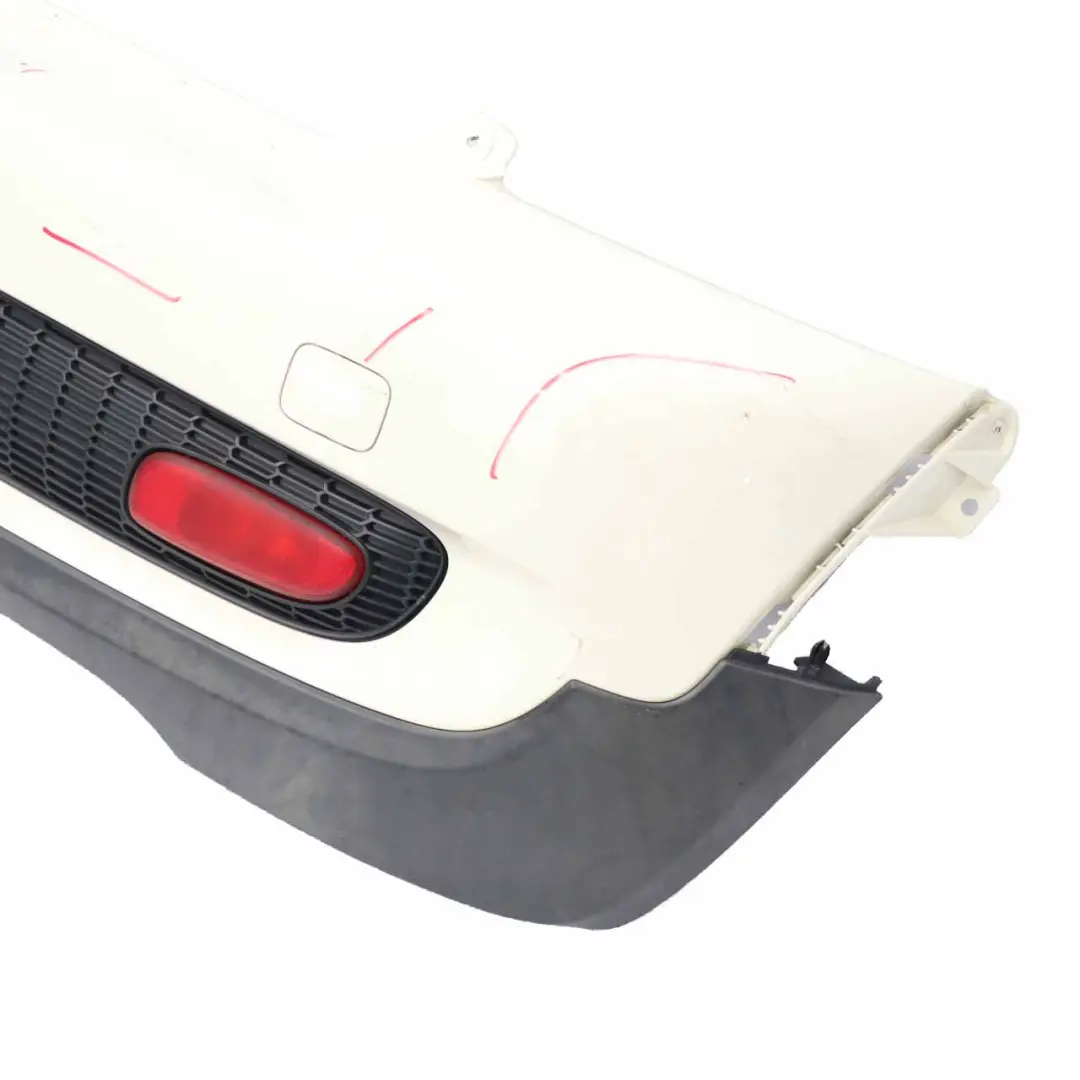 Bumper Cooper S Complete Trim Panel Pepper White - 850 to Mini R56 R57 Rear with Part number 0430252 Mini R56 R57 Rear Bumper Cooper S Complete Trim Panel Pepper White - 850 - SKU 0430252-PW3 - Part number 0430252