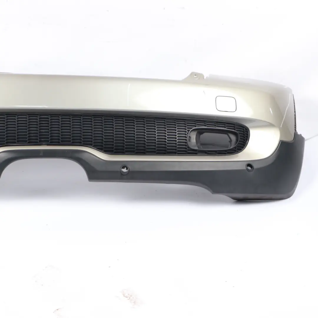 Bumper Trim Panel Cover Sparkling Silver - A60 to Mini Cooper S R56 R57 Rear with Part number 0430252 Mini Cooper S R56 R57 Rear Bumper Trim Panel Cover Sparkling Silver - A60 - SKU 0430252-SS2 - Part number 0430252