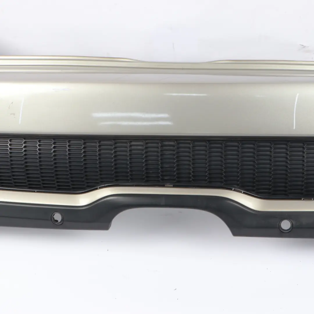 Bumper Trim Panel Cover Sparkling Silver - A60 to Mini Cooper S R56 R57 Rear with Part number 0430252 Mini Cooper S R56 R57 Rear Bumper Trim Panel Cover Sparkling Silver - A60 - SKU 0430252-SS2 - Part number 0430252