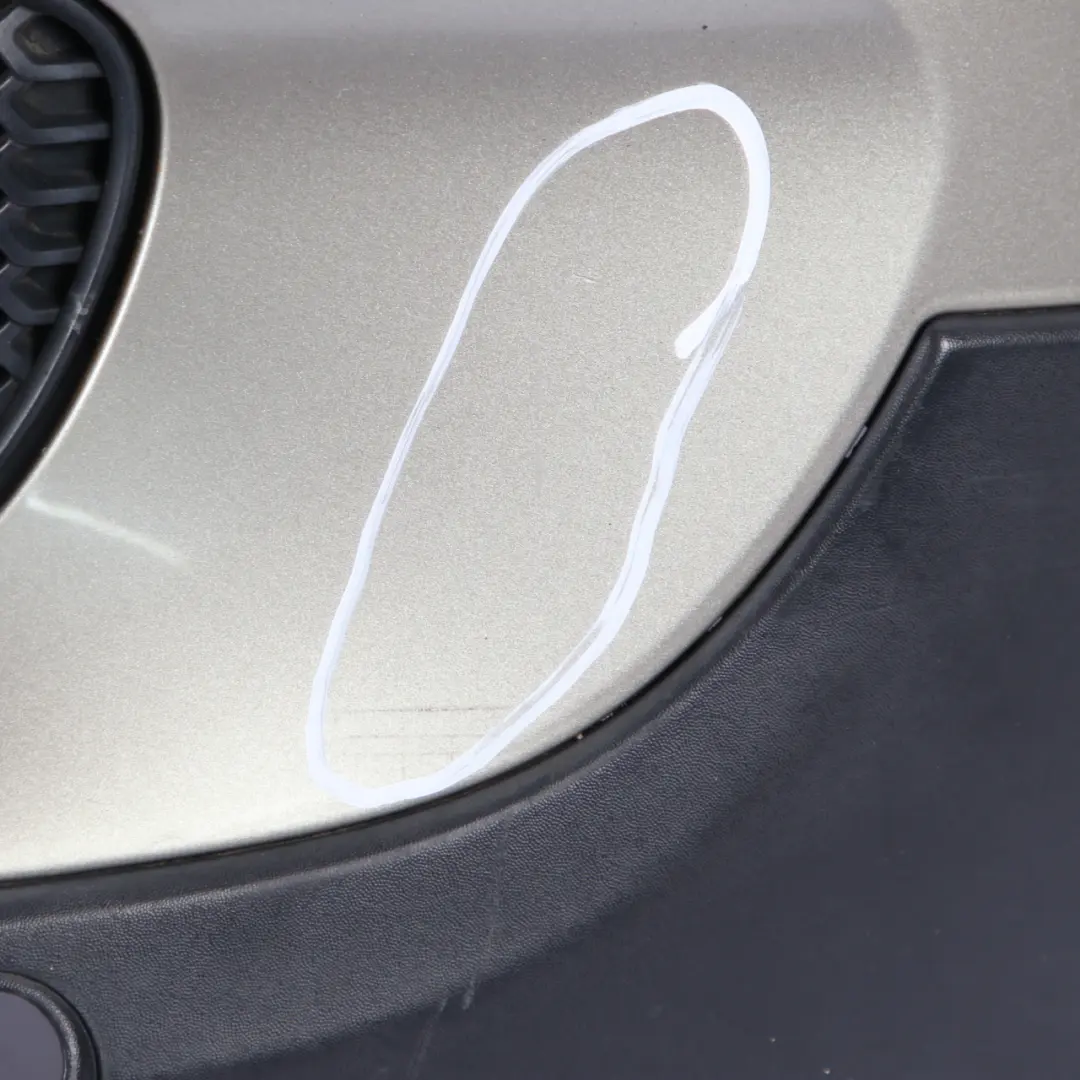 PDC Complete Rear Bumper Trim Panel Sparkling Silver A60 to Mini Cooper S R56 R57 with Part number 0430252 Mini Cooper S R56 R57 PDC Complete Rear Bumper Trim Panel Sparkling Silver A60 - SKU 0430252-SS3 - Part number 0430252