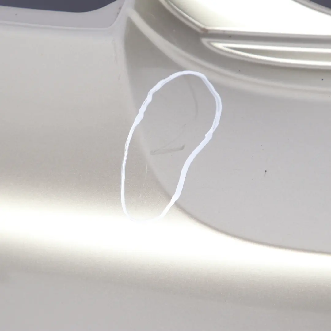 PDC Complete Rear Bumper Trim Panel Sparkling Silver A60 to Mini Cooper S R56 R57 with Part number 0430252 Mini Cooper S R56 R57 PDC Complete Rear Bumper Trim Panel Sparkling Silver A60 - SKU 0430252-SS3 - Part number 0430252