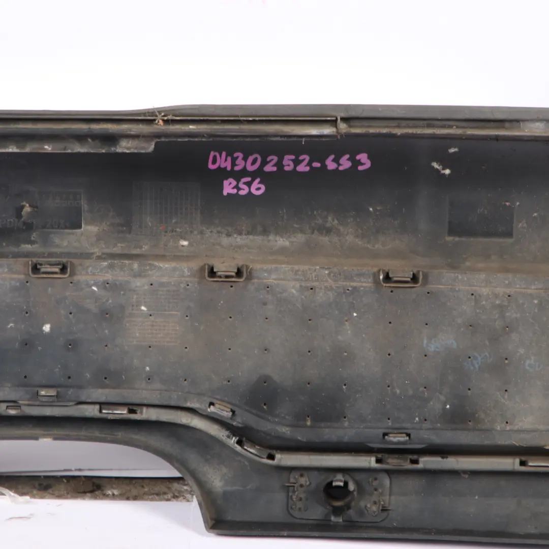 PDC Complete Rear Bumper Trim Panel Sparkling Silver A60 to Mini Cooper S R56 R57 with Part number 0430252 Mini Cooper S R56 R57 PDC Complete Rear Bumper Trim Panel Sparkling Silver A60 - SKU 0430252-SS3 - Part number 0430252