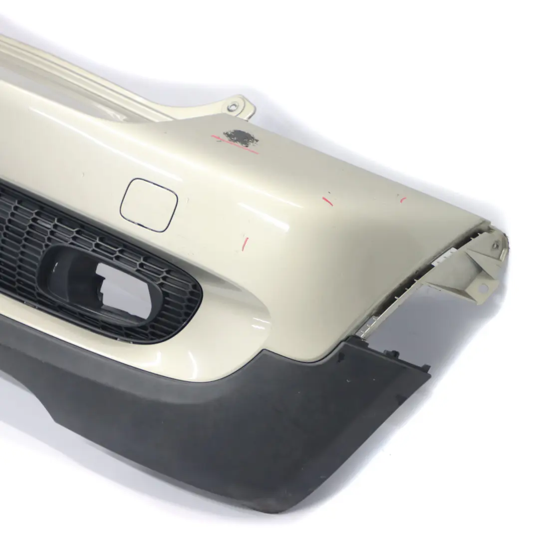 Mini Cooper S R56 R57 Rear Bumper Trim Panel Sparkling Silver - A60 - SKU 0430252-SS - Part number 0430252