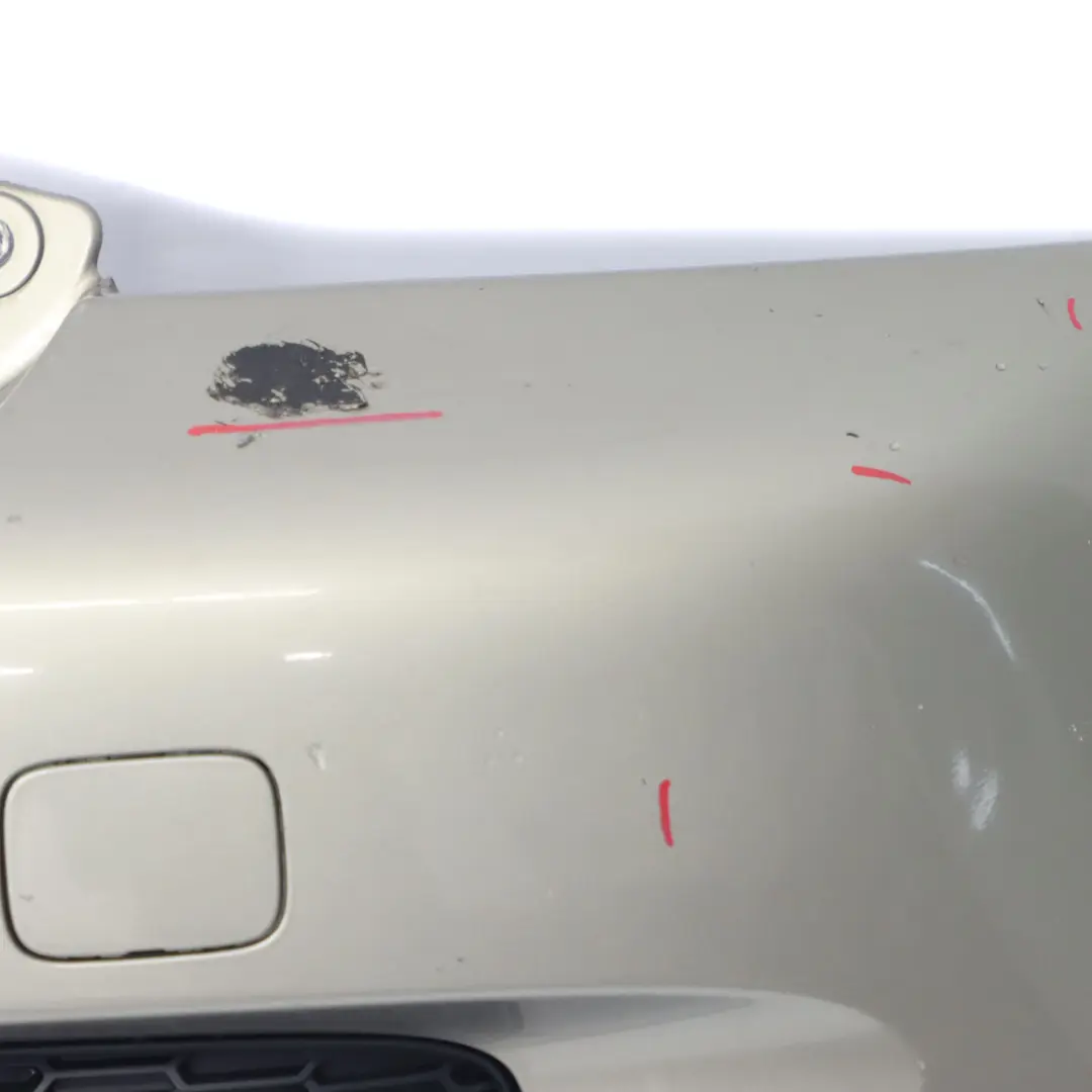 Mini Cooper S R56 R57 Rear Bumper Trim Panel Sparkling Silver - A60 - SKU 0430252-SS - Part number 0430252