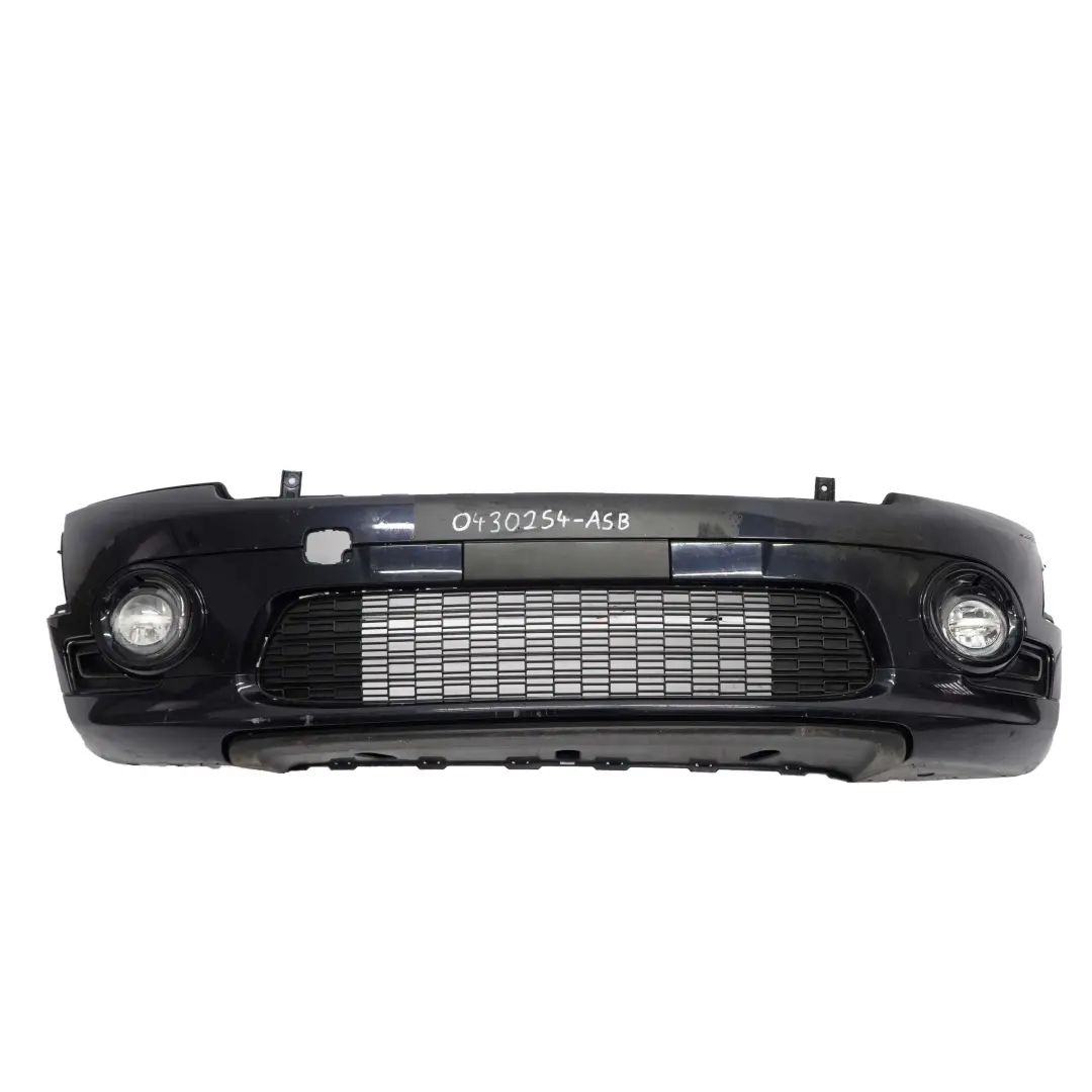 Mini Cooper R55 R56 Aerokit Complete Front Bumper Trim Panel Astro Black - A25 - SKU 0430254-ASB - Part number 0430254
