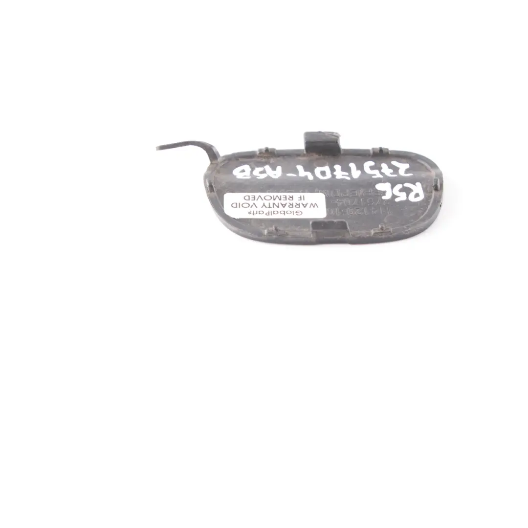 Mini R56 R57 Bumper Cover Flap Towing Rear Right O/S Astro Black Metallic - SKU 0430257-ASB - Part number 0430257