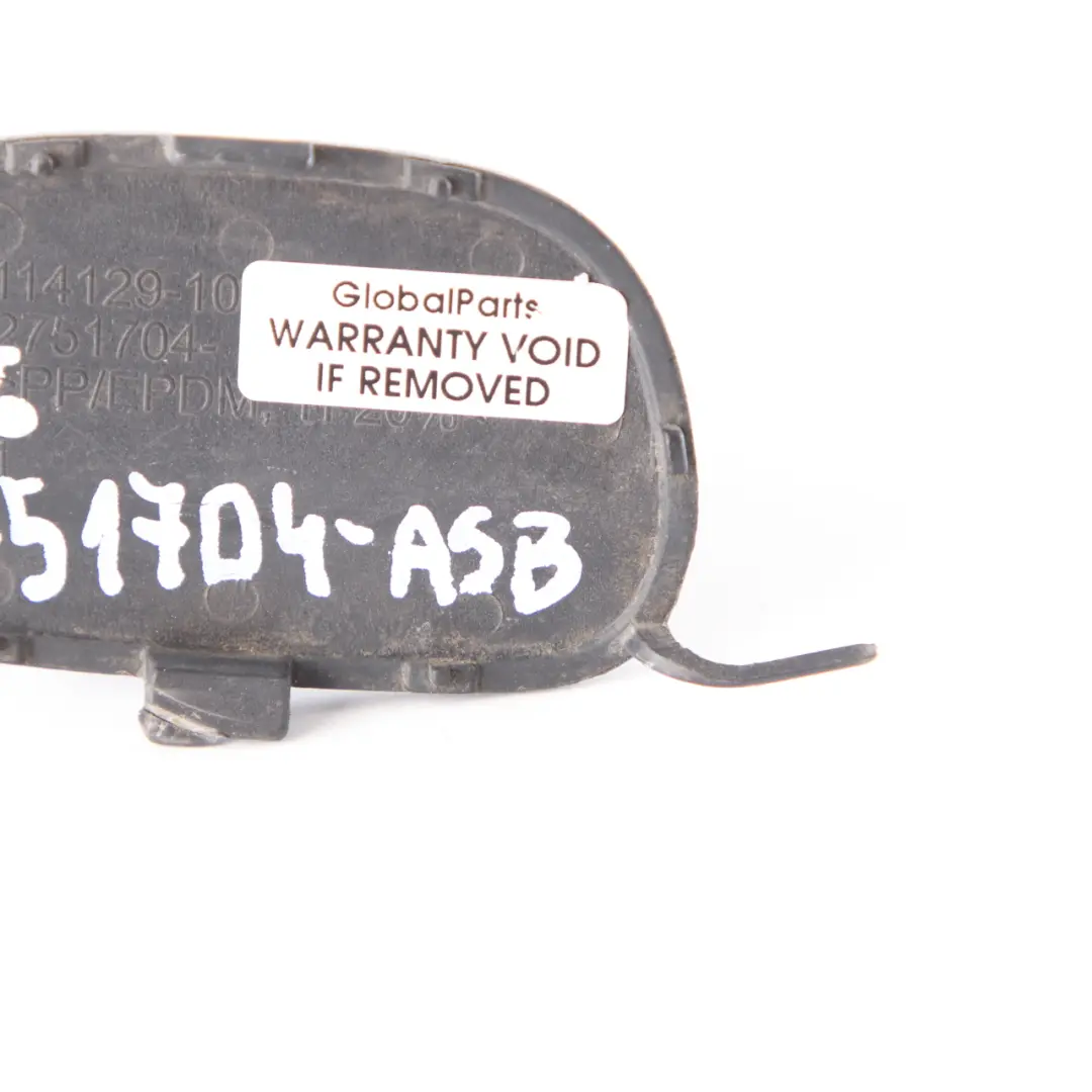 Mini R56 R57 Tapa Parachoques Remolque Trasero Derecho Astro Negro Metalizado - SKU 0430257-ASB - Número de pieza 0430257