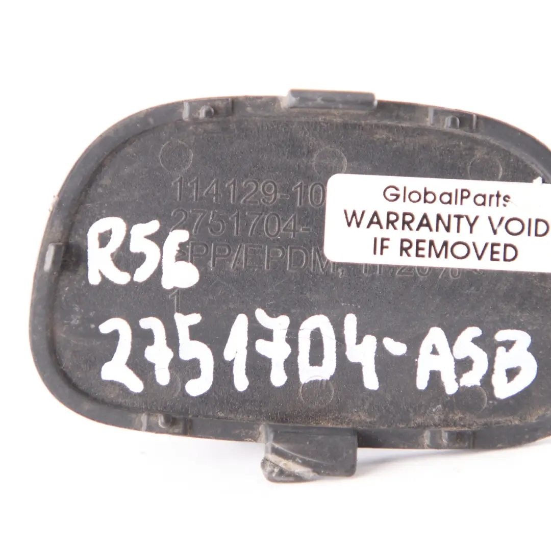 Tapa Parachoques Remolque Trasero Derecho Astro Negro Metalizado para Mini R56 R57 con número de pieza 0430257 Mini R56 R57 Tapa Parachoques Remolque Trasero Derecho Astro Negro Metalizado - SKU 0430257-ASB - Número de pieza 0430257