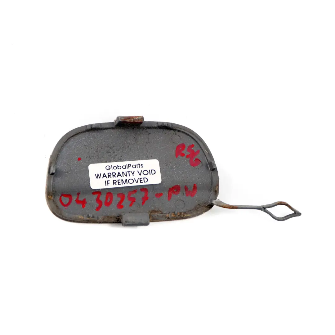 Paraurti Flap Towing Posteriore Destro Pepper Bianco 2751704 per Mini R56 R57 con numero di parte 0430257 Mini R56 R57 Paraurti Flap Towing Posteriore Destro Pepper Bianco 2751704 - SKU 0430257-PW - Numero di parte 0430257