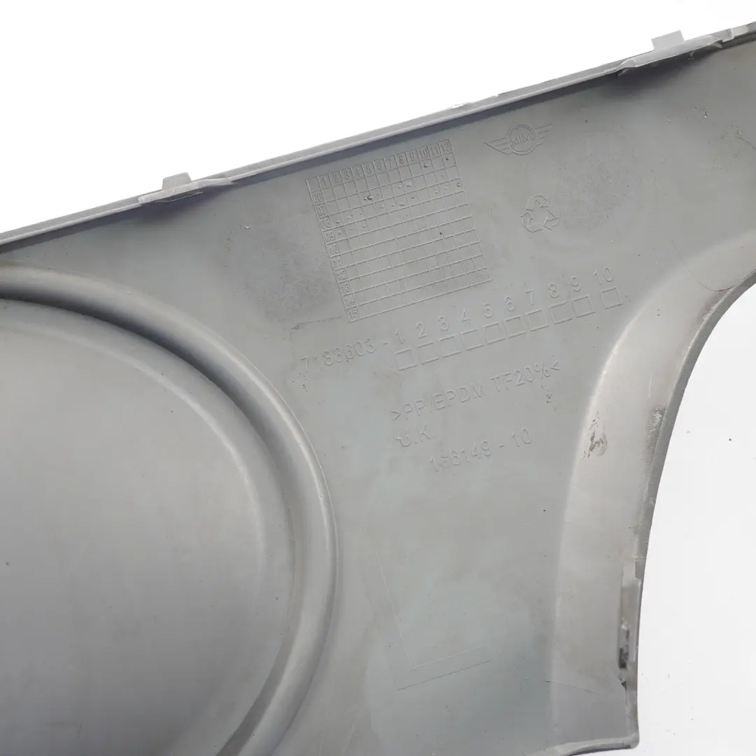 Front Bumper Trim Mini R55 R56 R57 Aerokit Panel Left N/S Midnight Black - A94 to with Part number 0430261 Front Bumper Trim Mini R55 R56 R57 Aerokit Panel Left N/S Midnight Black - A94 - SKU 0430261-MNB - Part number 0430261