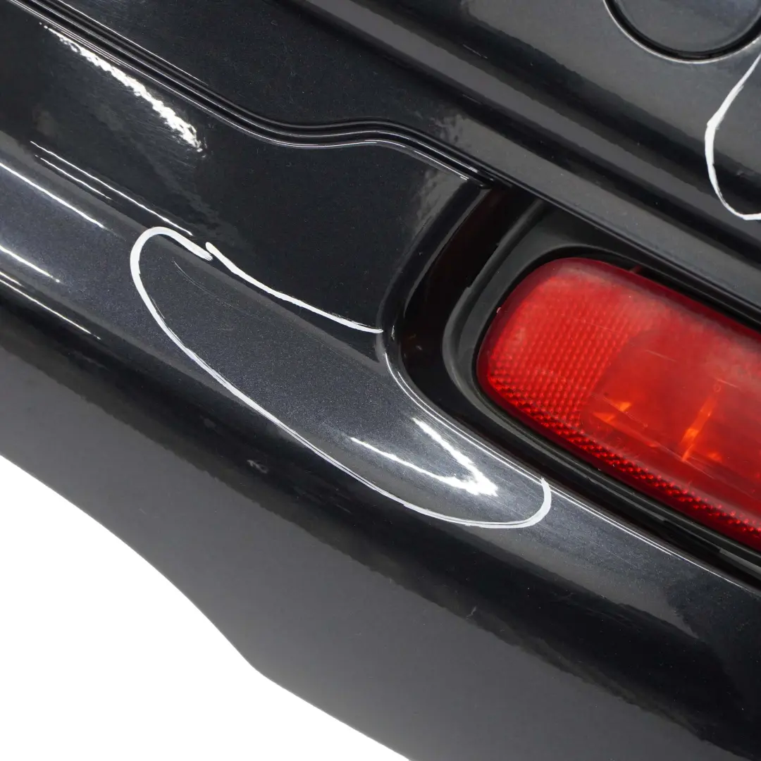Mini Cooper S R56 R57 Aero Kit Stossfänger Hinten Astro Black Schwarz - A25 - SKU 0430265-ASB - Teilenummer 0430265
