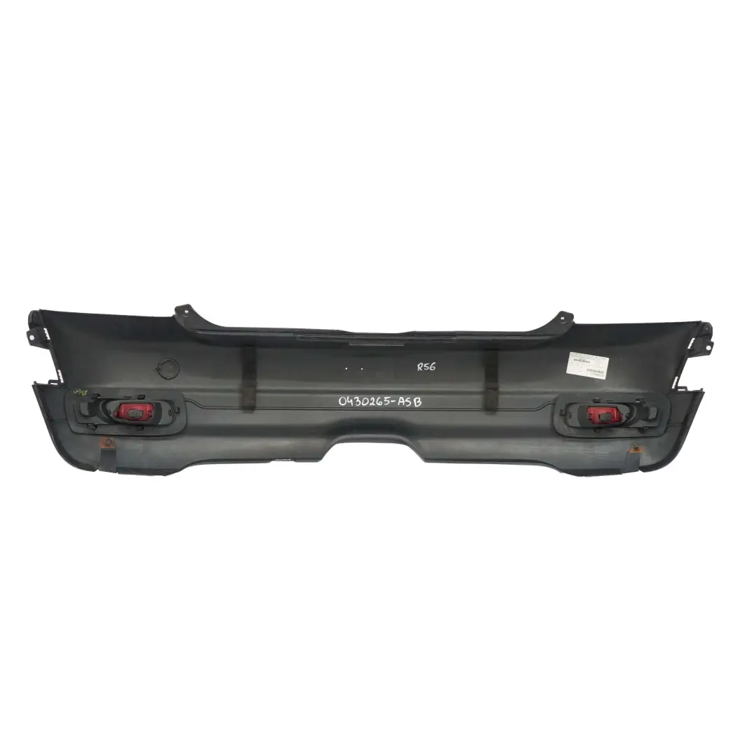 Mini Cooper S R56 R57 Aero Kit Stossfänger Hinten Astro Black Schwarz - A25 - SKU 0430265-ASB - Teilenummer 0430265