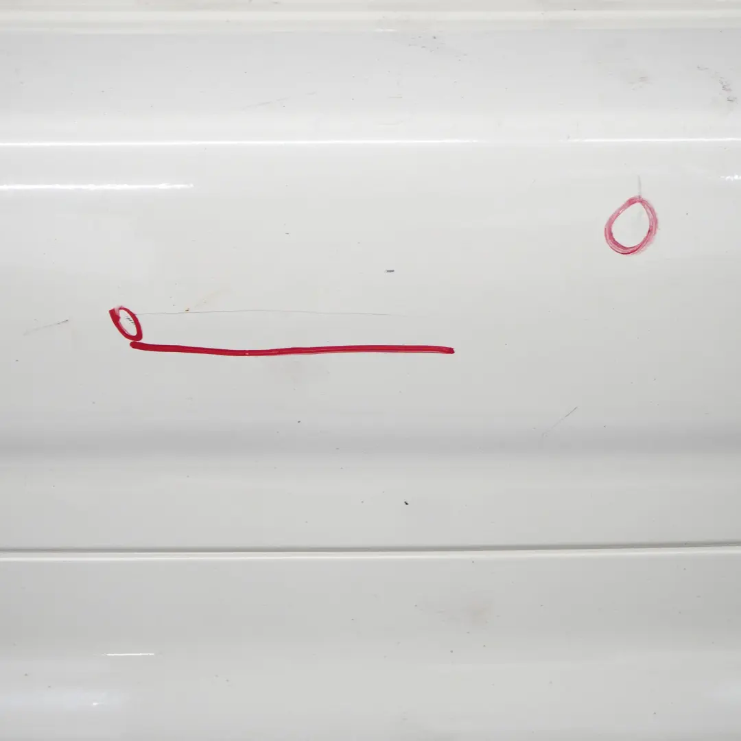 Mini Cooper S R56 R57 Aero Kit Complete Rear Bumper Trim Panel Pepper White - SKU 0430265-PW - Part number 0430265