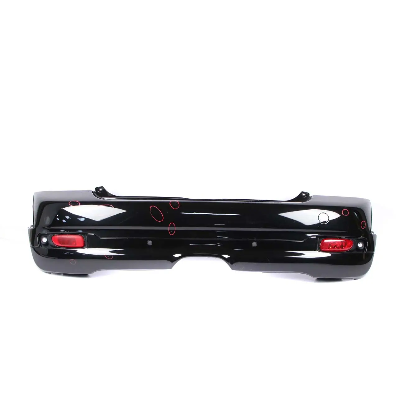 Mini R56 Stoßstange Hinten Cooper S Aerokit Komplett PDC Mitternacht Schwarz A94