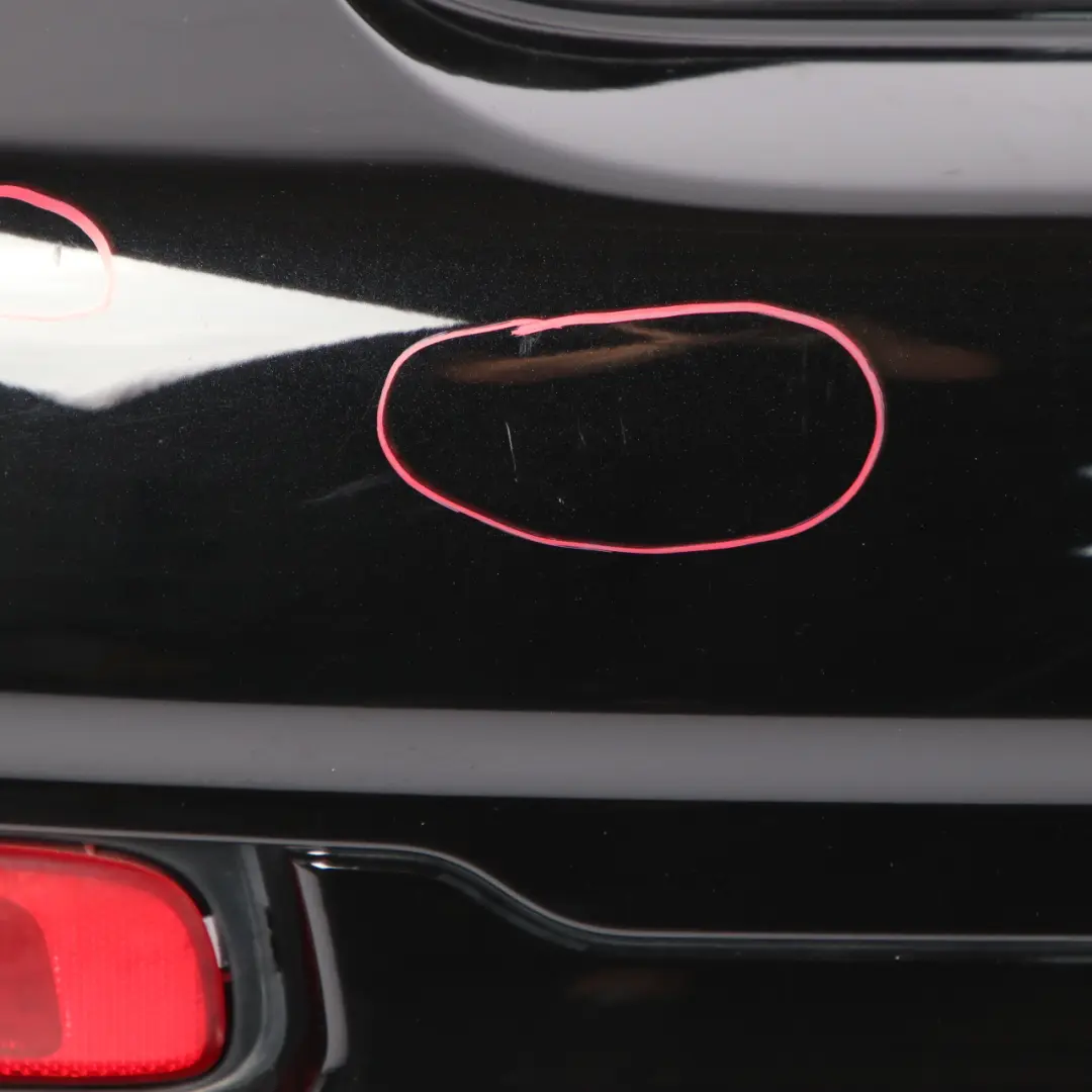 Bumper Cooper S Aerokit Complete PDC Panel Midnight Black A94 to Mini R56 Rear with Part number 0430266 Mini R56 Rear Bumper Cooper S Aerokit Complete PDC Panel Midnight Black A94 - SKU 0430266-MNB - Part number 0430266