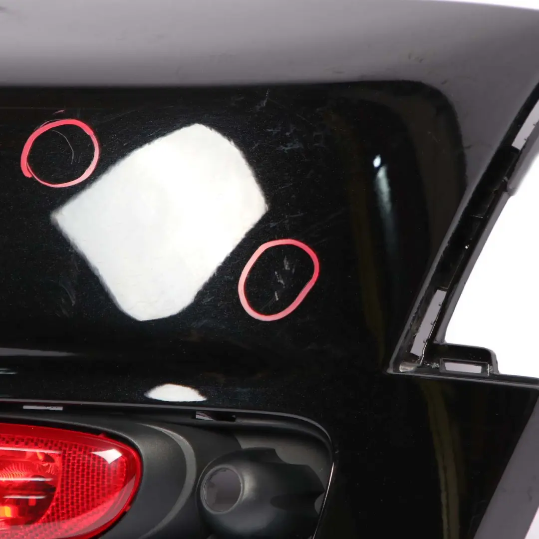 Bumper Cooper S Aerokit Complete PDC Panel Midnight Black A94 to Mini R56 Rear with Part number 0430266 Mini R56 Rear Bumper Cooper S Aerokit Complete PDC Panel Midnight Black A94 - SKU 0430266-MNB - Part number 0430266
