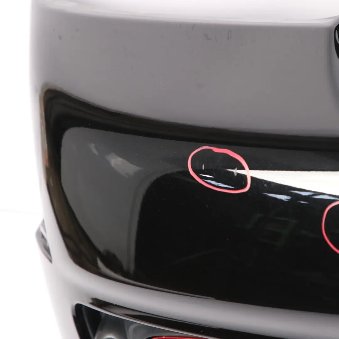 Bumper Cooper S Aerokit Complete PDC Panel Midnight Black A94 to Mini R56 Rear with Part number 0430266 Mini R56 Rear Bumper Cooper S Aerokit Complete PDC Panel Midnight Black A94 - SKU 0430266-MNB - Part number 0430266