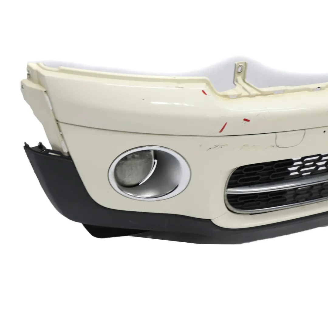 Complete Front Bumper Trim Panel Pepper White - 850 to Mini Cooper D R55 R56 with Part number 0430268 Mini Cooper D R55 R56 Complete Front Bumper Trim Panel Pepper White - 850 - SKU 0430268-PW - Part number 0430268