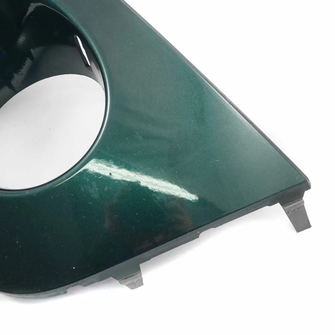 Front Bumper Left N/S Trim Panel Cooper D British Racing Green A67 to Mini R55 R56 with Part number 0430271 Mini R55 R56 Front Bumper Left N/S Trim Panel Cooper D British Racing Green A67 - SKU 0430271-BRG - Part number 0430271