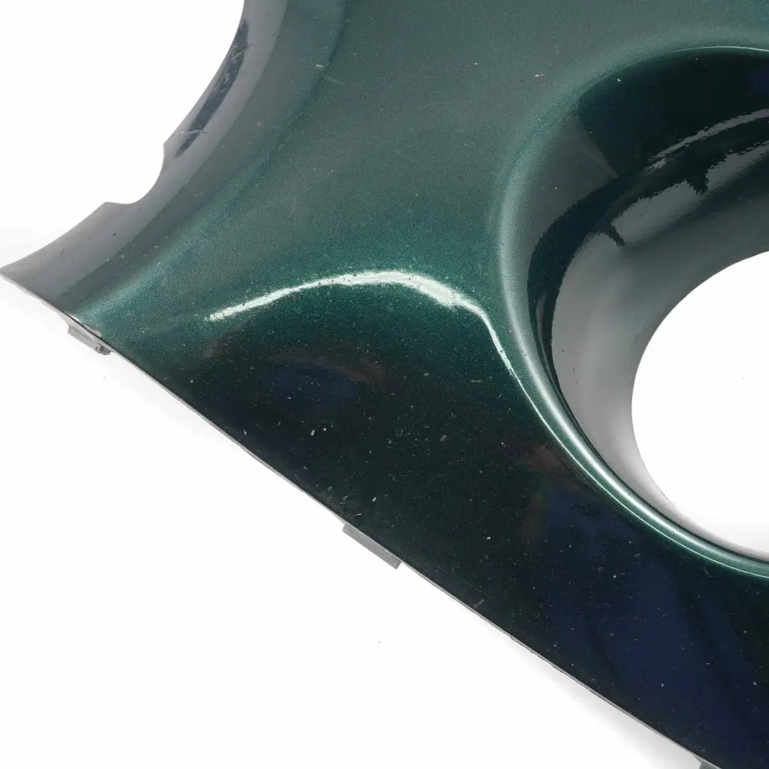 Mini Cooper D R55 R56 Frontstoßstange Links Zierblende British Racing Gruen A67 - SKU 0430271-BRG - Teilenummer 0430271
