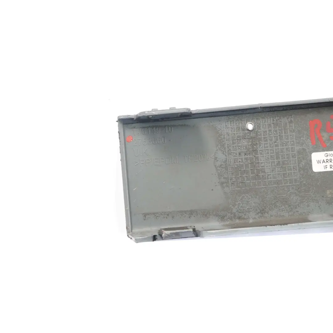 Embellecedor Parachoques Delantero Mini R56 Panel Derecho Horizon Azul A93 para con número de pieza 0430272 Embellecedor Parachoques Delantero Mini R56 Panel Derecho Horizon Azul A93 - SKU 0430272-HB1 - Número de pieza 0430272