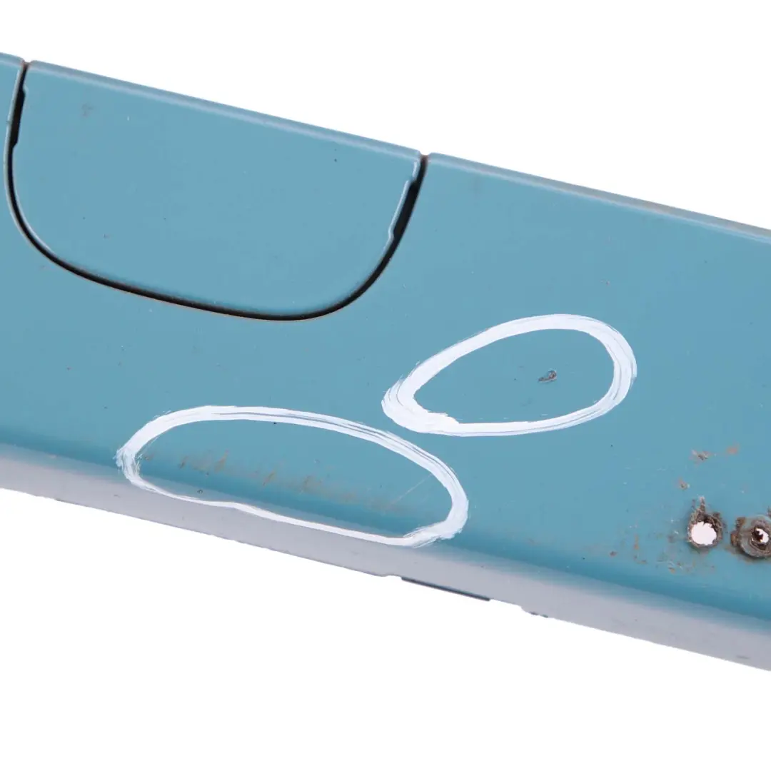 MINI Cooper One R55 R56 R57 Front Bumper Trim Panel Right O/S Oxygen Blue - SKU 0430272-OXB - Part number 0430272
