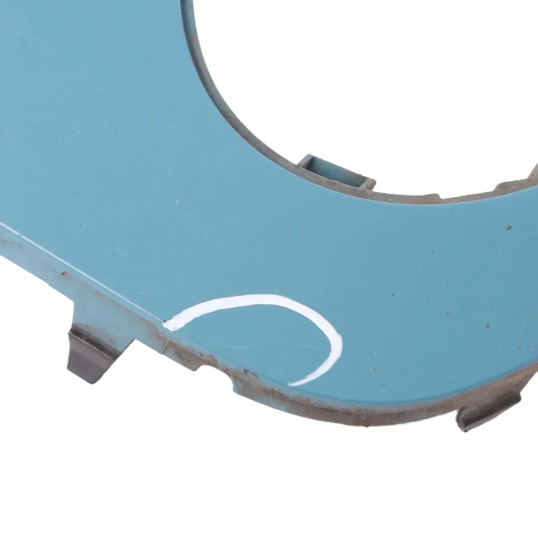 Front Bumper Trim Panel Right O/S Oxygen Blue to MINI Cooper One R55 R56 R57 with Part number 0430272 MINI Cooper One R55 R56 R57 Front Bumper Trim Panel Right O/S Oxygen Blue - SKU 0430272-OXB - Part number 0430272