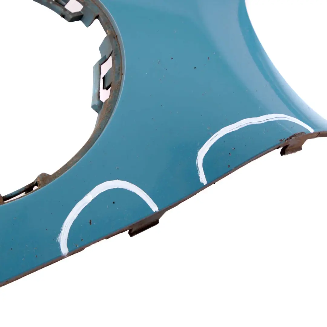 Front Bumper Trim Panel Right O/S Oxygen Blue to MINI Cooper One R55 R56 R57 with Part number 0430272 MINI Cooper One R55 R56 R57 Front Bumper Trim Panel Right O/S Oxygen Blue - SKU 0430272-OXB - Part number 0430272