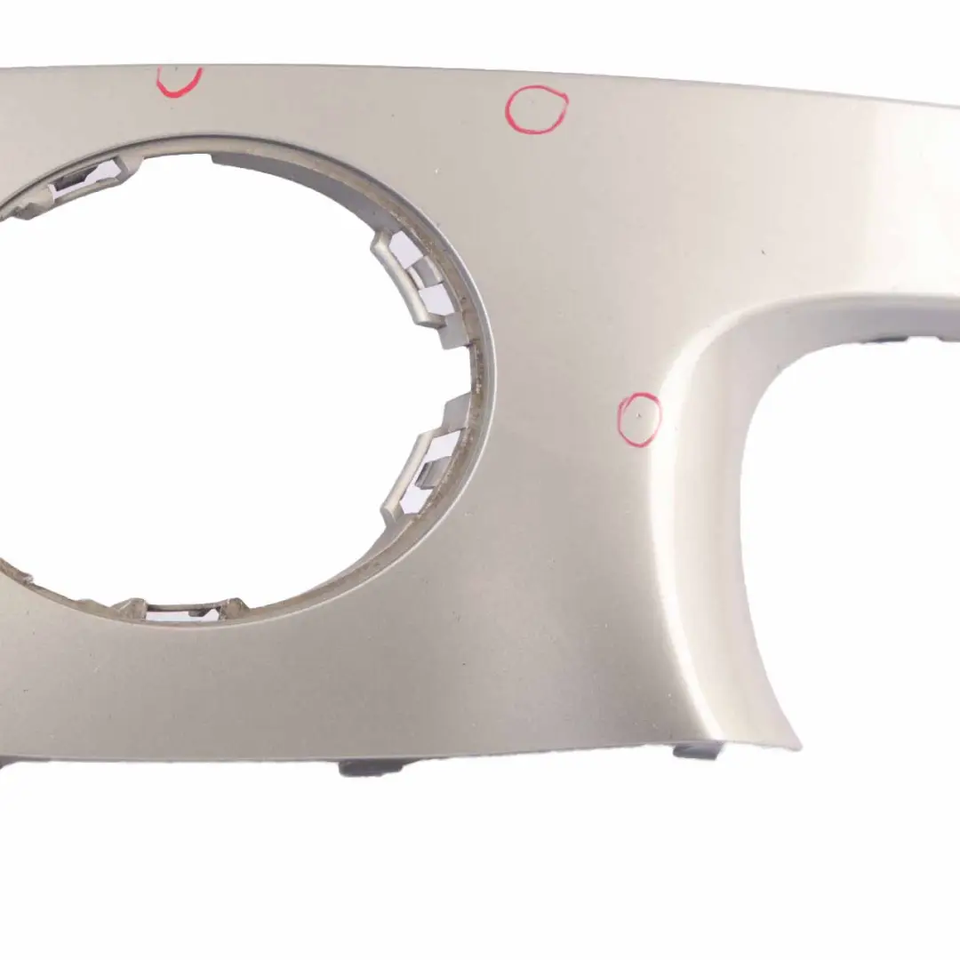  Front Bumper Trim Mini R55 R56 R57 Panel Right O/S Sparkling Silver Metallic A60 - SKU 0430272-SS - Part number 0430272