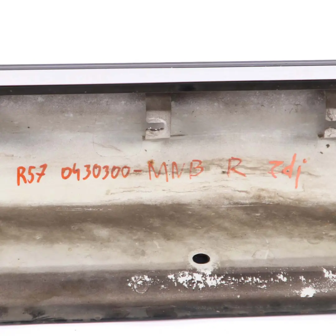 Mini R56 R57 Side Skirt Aerokit Left N/S Door Sill Cover Midnight Black - A94 - SKU 0430299-MNB - Part number 0430299