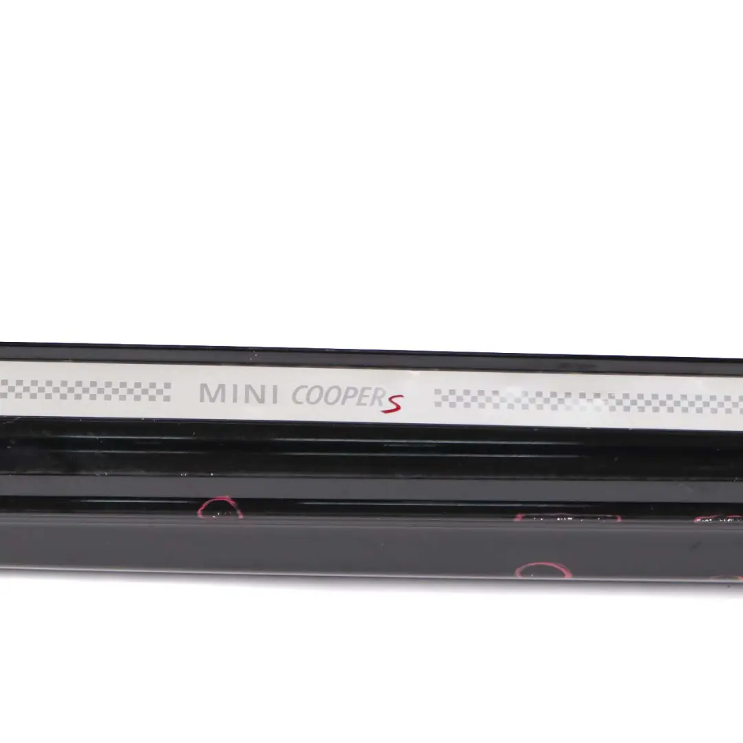 Mini R56 R57 Side Skirt Aerokit Left N/S Door Sill Cover Midnight Black - A94 - SKU 0430299-MNB - Part number 0430299