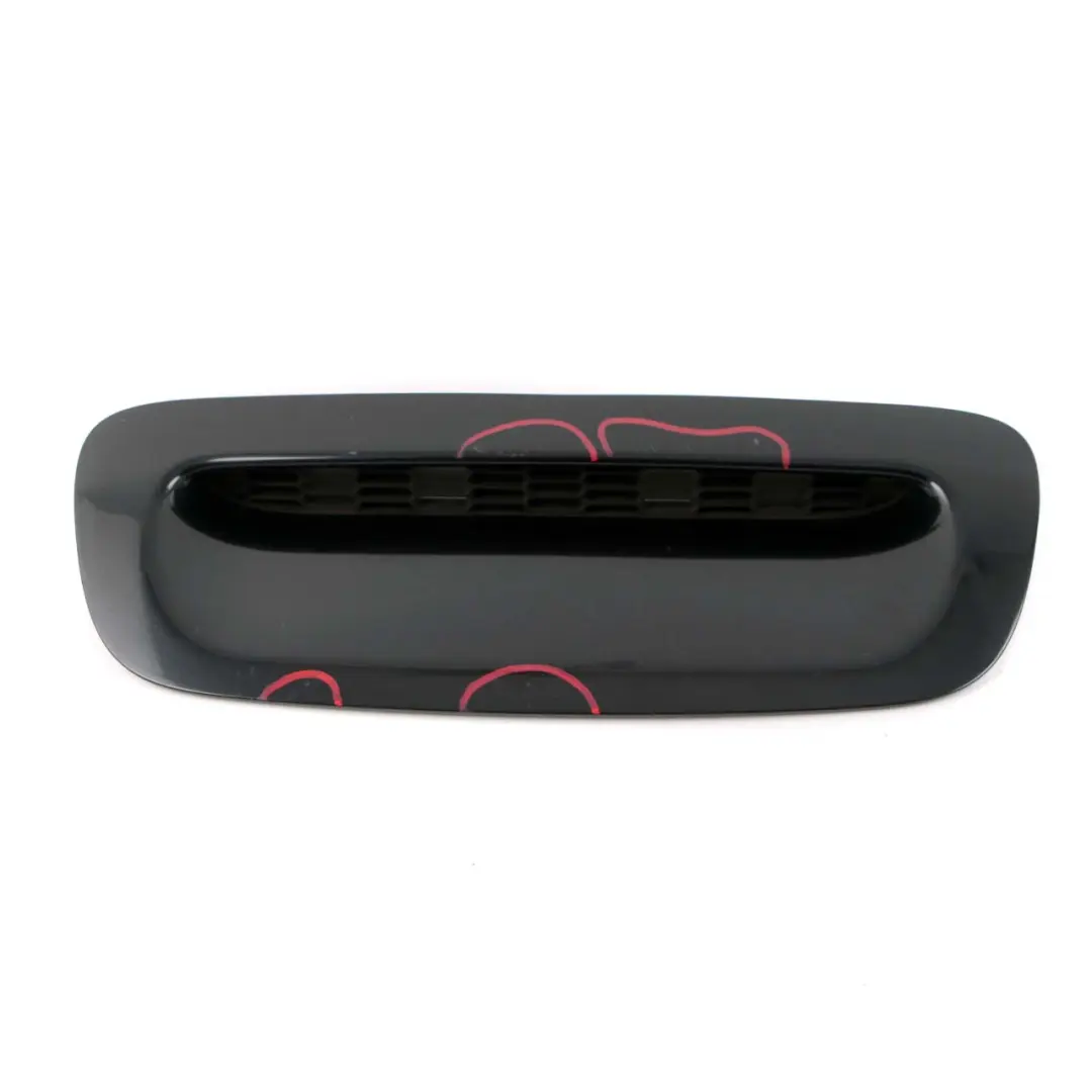 Inlet Grille Bonnet Hood Astro Black A25 to Mini Cooper R55 R56 R57 3 Air with Part number 2751736 Mini Cooper R55 R56 R57 3 Air Inlet Grille Bonnet Hood Astro Black A25 - SKU 0430302-ASB3 - Part number 2751736