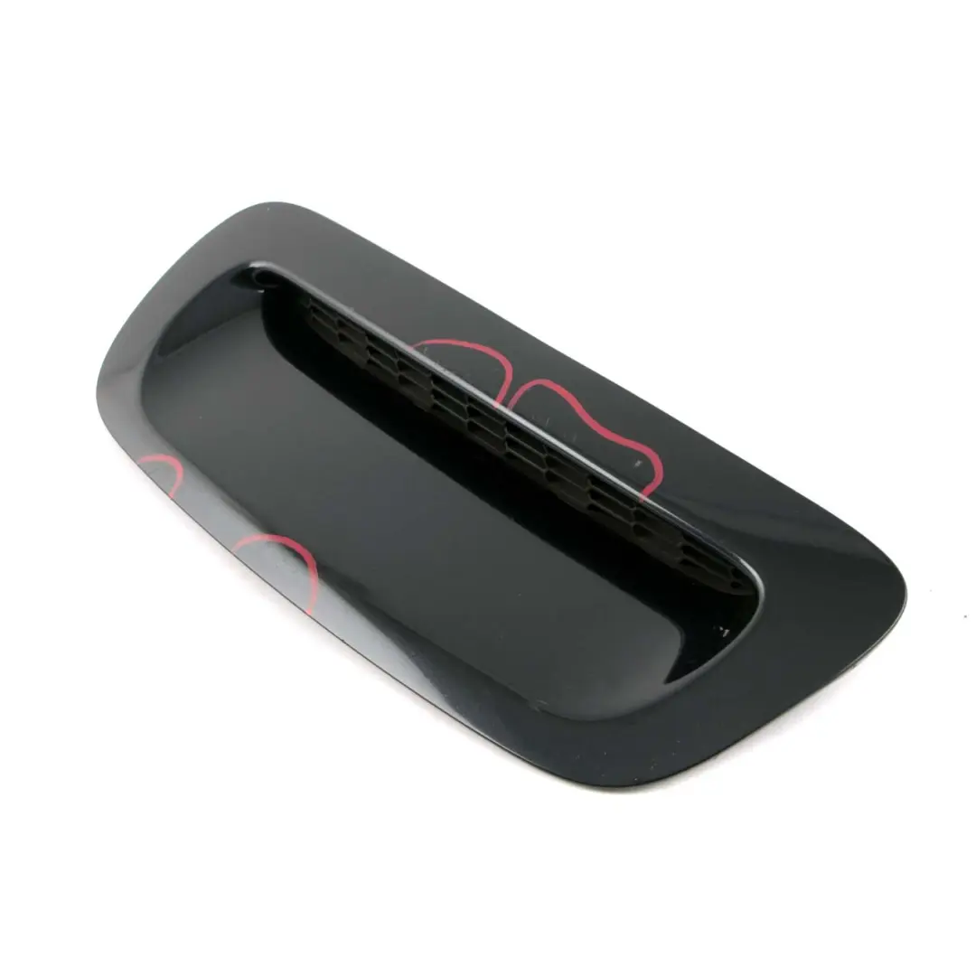 Mini Cooper R55 R56 R57 3 Air Inlet Grille Bonnet Hood Astro Black A25 - SKU 0430302-ASB3 - Part number 2751736