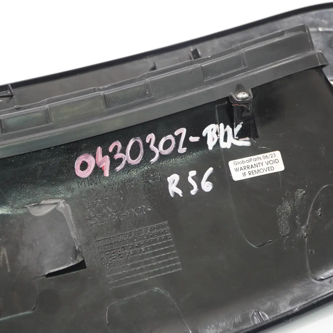 Mini S R56 Kratka Wlotu Powietrza Czarna 2751736 - SKU 0430302-BLK - Numer Części 0430302